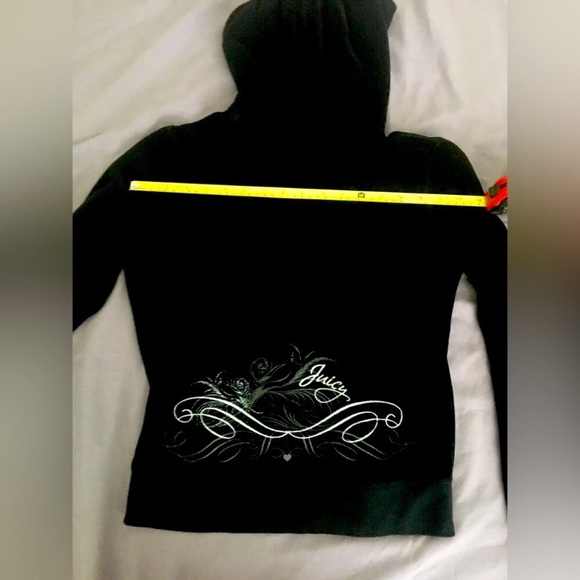 Vintage Juicy Couture black 2 piece track suit. - Picture 3 of 14